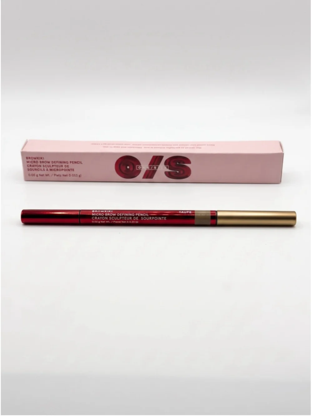 ONE/SIZE BrowKiki Micro Brow Defining Pencil 02 Taupe 0.07g New in Box